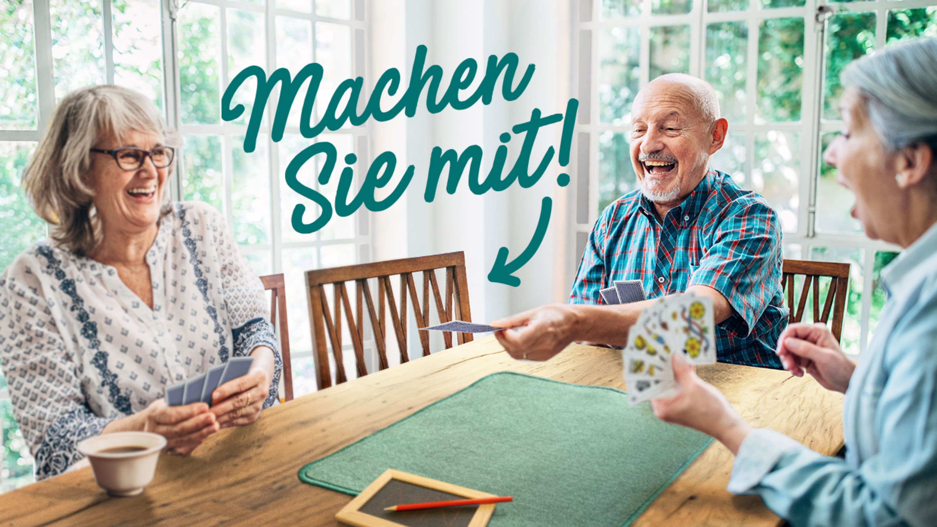 Senioren am Jassen
